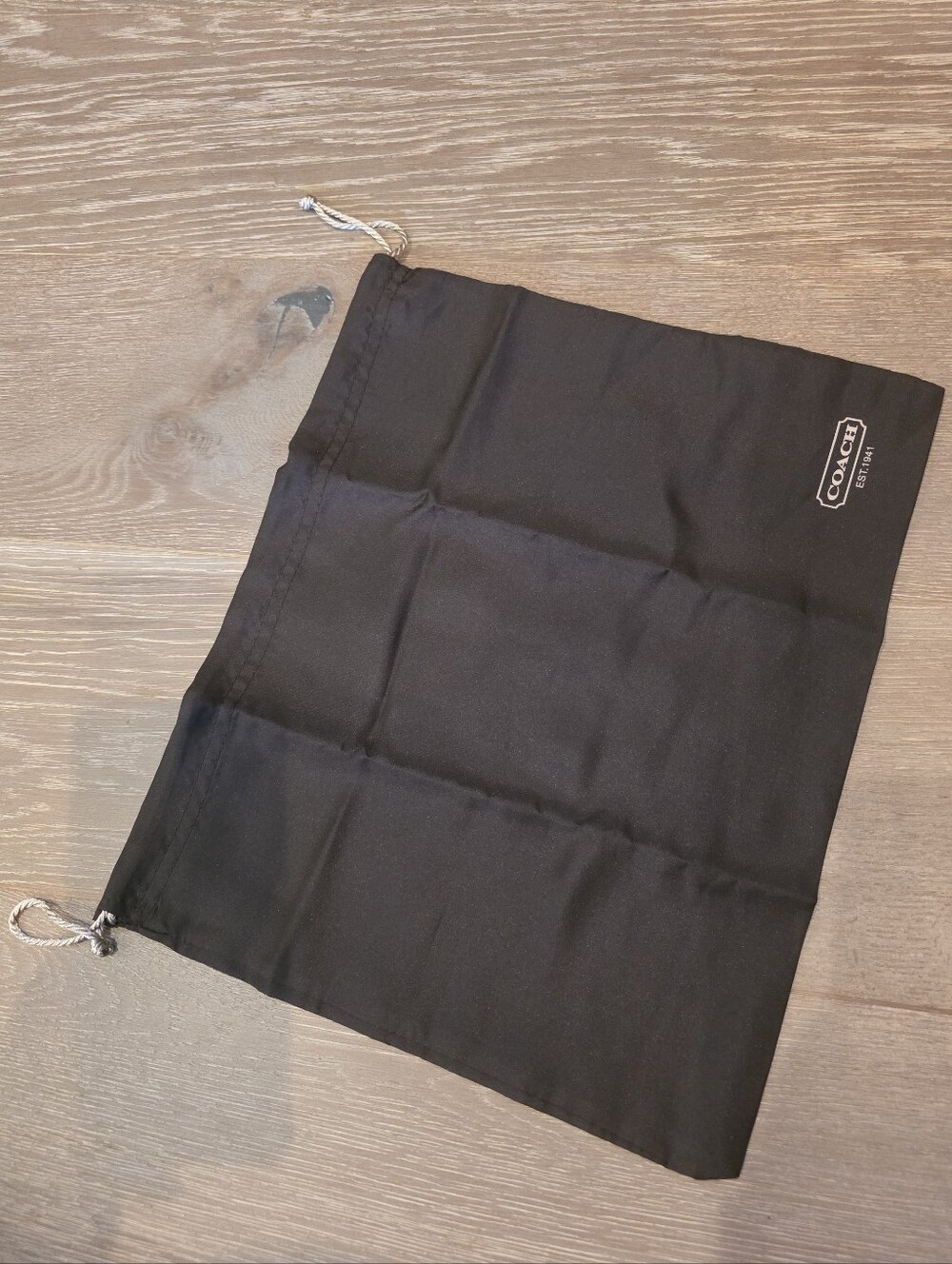 COACH SATEEN DUST STORAGE BAG DUSTER PROTECTION 13.5 × 11 BROWN